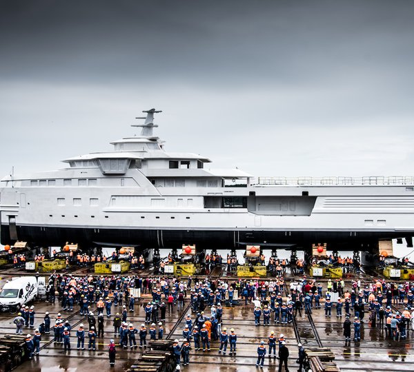 DAMEN SeaXplorer Superyacht LA DATCHA Launch June 2019