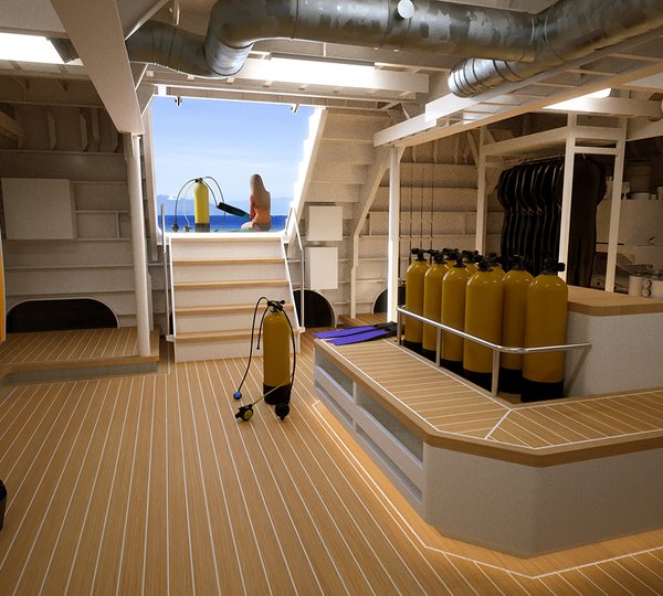 DAMEN POWER PLAY Aft Adventure Centre Dive Centre