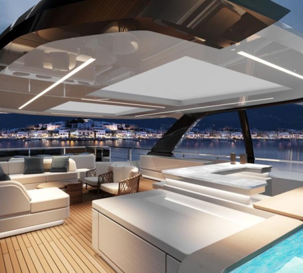 DOM 133 Exterior - Flybridge