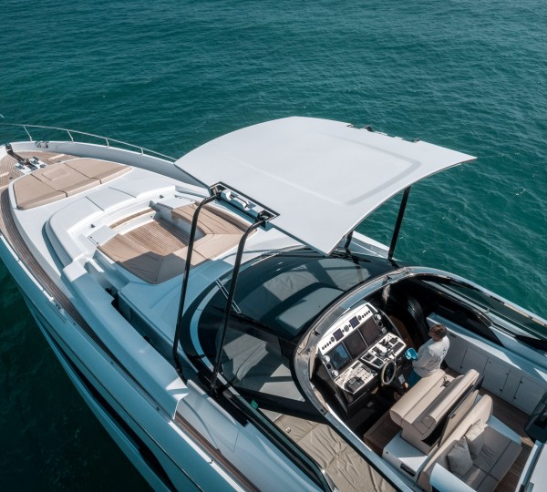 Deck With Convertible Shade Up