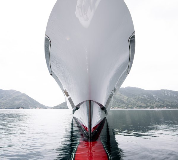 Detail Of The Bulbous Bow 
