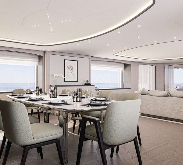 Diamond 145 Interior - Dining Area