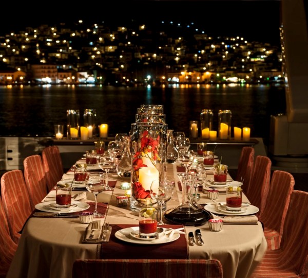 Dining Area With Sea Views