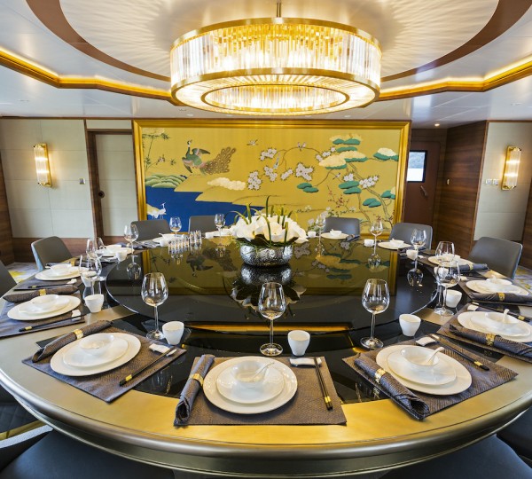 Dining Table Close-up