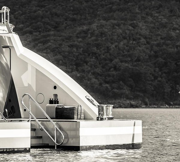 Diving Off Swim Platform