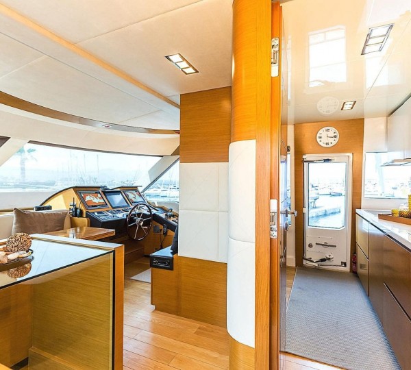 ENJOY Interior - Bridge and Galley