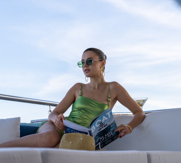 Eternal Spark Yacht And A Model