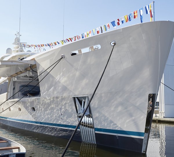 Expedition Yacht SAMAYA At The Feadship Yard