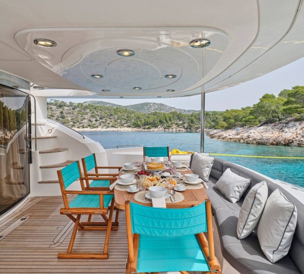 Exterior Dining Area With Sea Views