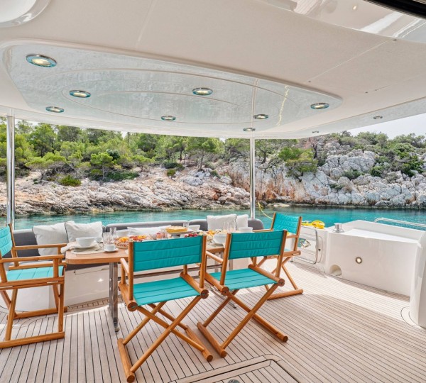 Exterior Dining Area With Sea Views