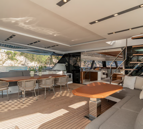 Exterior Dining With Relaxation Area