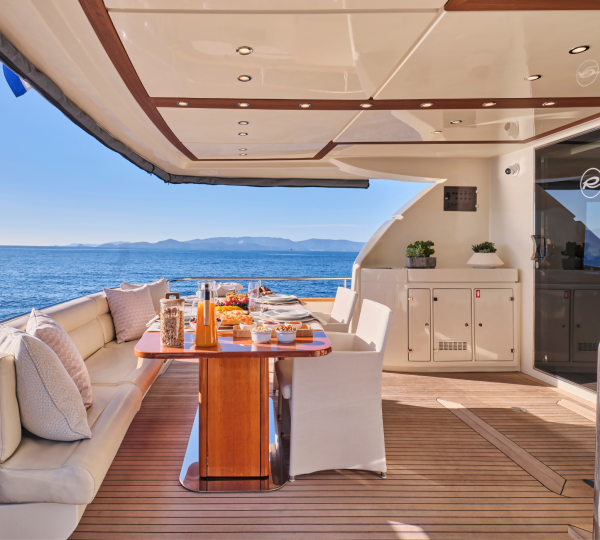 Exterior Dining With Sea Views