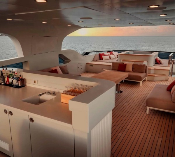 Exterior Relaxation Area With Bar