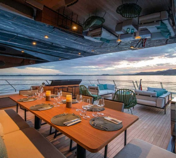 Exterior Relaxation Area With Dining