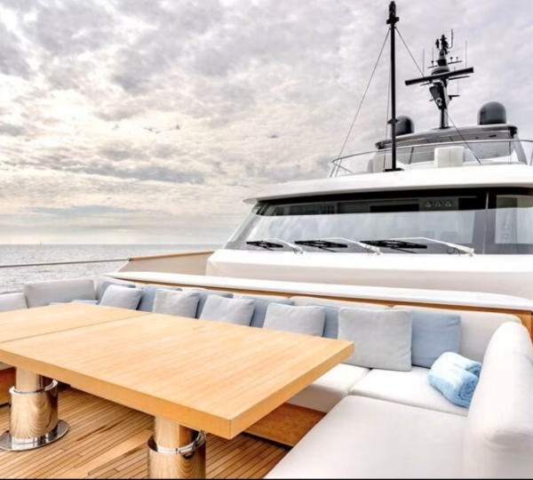 Open Deck Relaxation area With Sea Views