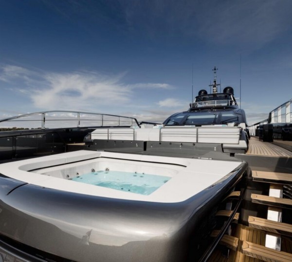 Exterior Relaxation Area With Mini Bathtub