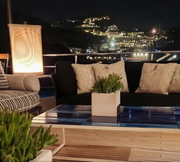 Exterior Relaxation Area With Sea Views