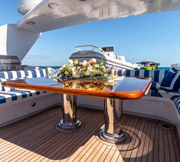 Exterior Dining Area With Sea Views