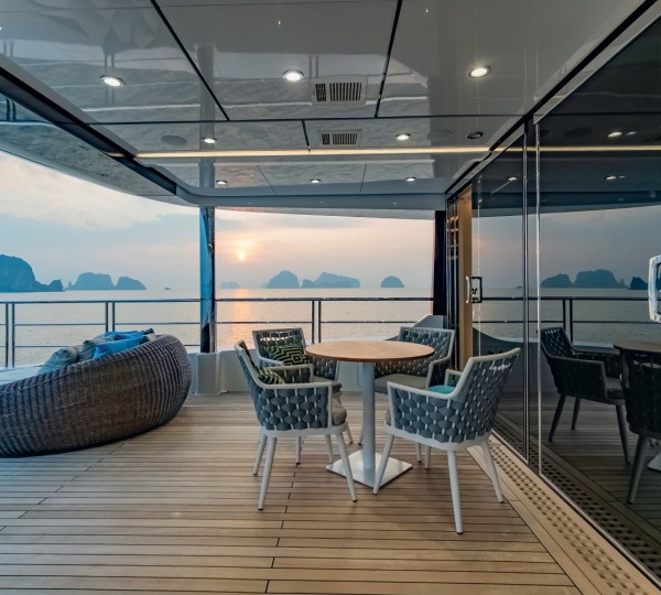 Exterior Relaxation Area With Sea Views