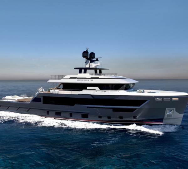Flexplorer 142 Superyacht MAVERICK Rendering