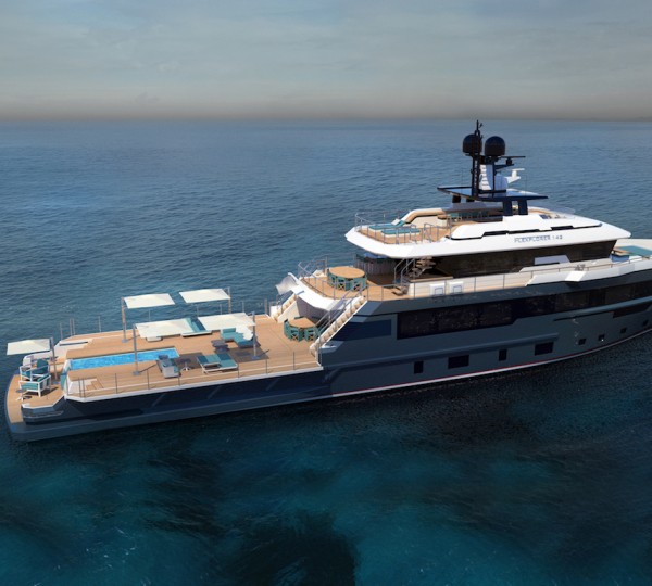 Flexplorer 142 Yacht MAVERICK Rendering