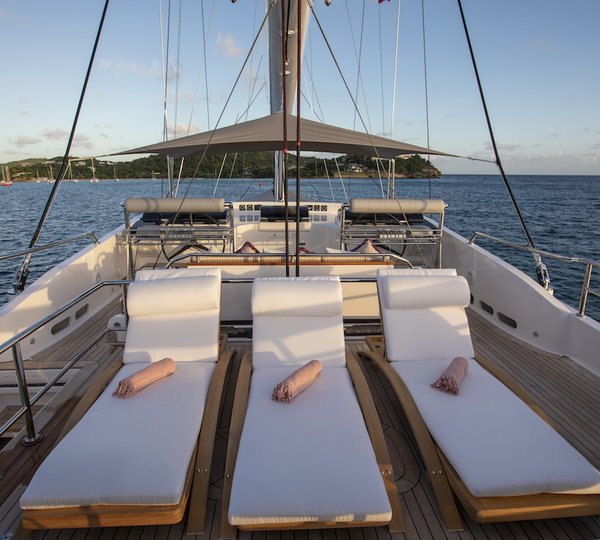 Flybridge Sunbathing