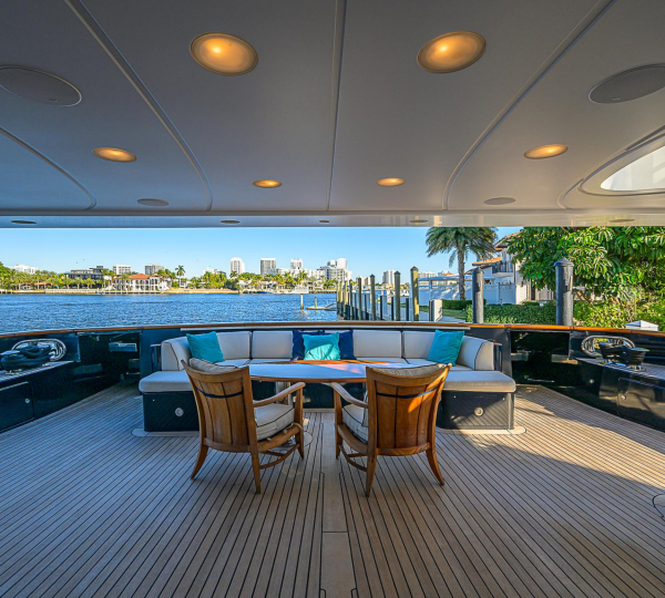 Foredeck Relaxation Area With Sea Views