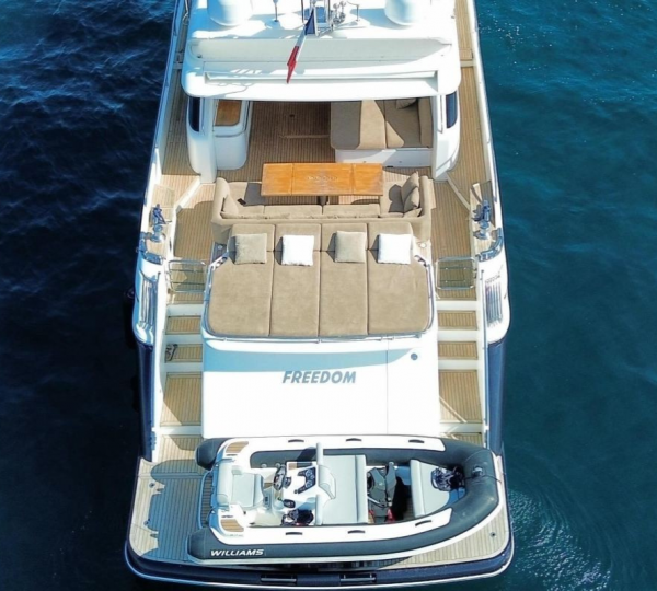 Foredeck With Motorboat Preview