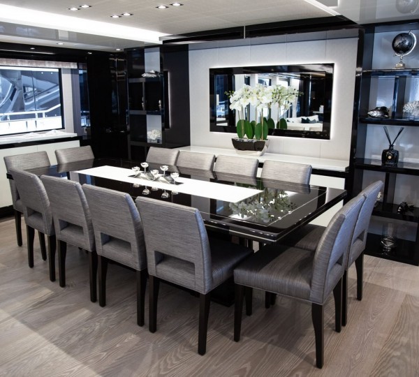 Formal Dining Area Onboard
