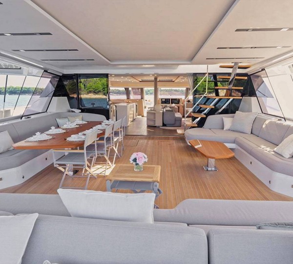 Fountaine Pajot 80 Yacht - Sistership To Christal Mio 80 - Exterior Area