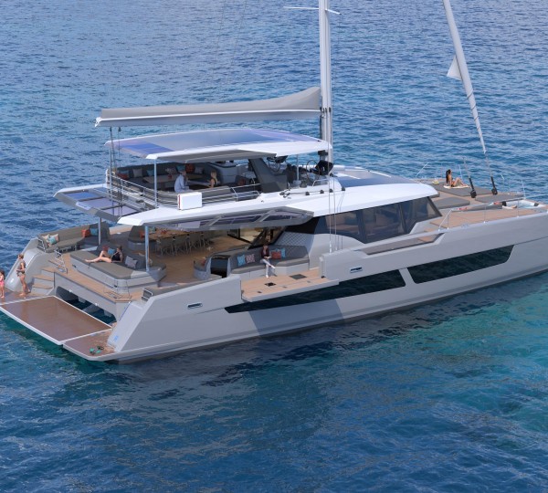 Fountaine Pajot Yacht Rendering - ALOIA 80