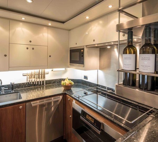 Galley Aboard PURA VIDA