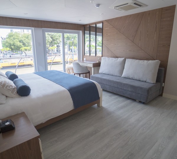 Golden Suite With Large Windows