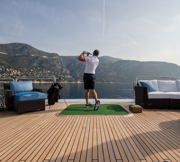 Golf On Sun Deck