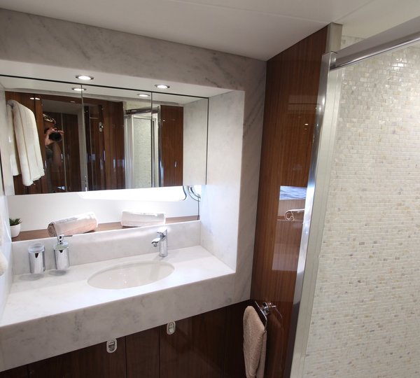 Guest Ensuite Marble Sink
