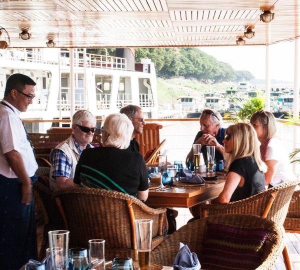 Guests Enjoying Cocktails