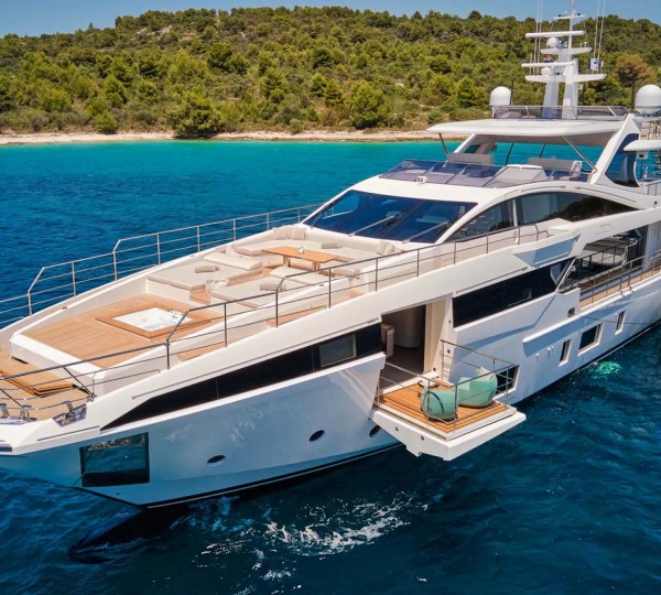 HEED Yacht At Anchor