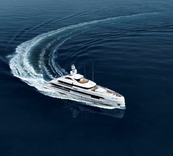 Alu FDHF 50m Hybrid Yacht by Heesen