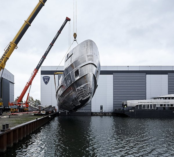 HY19150 Motor Yacht Project Electra Under Construction - Photo © Dick Holthuis