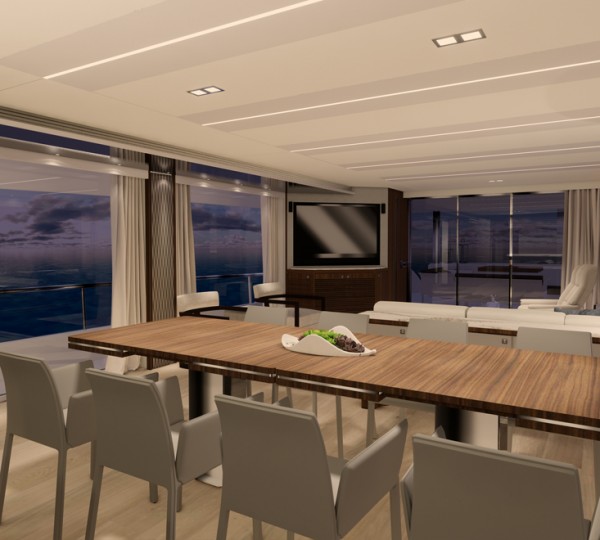 Horizon FD87 Hull 12 - Interior Render 