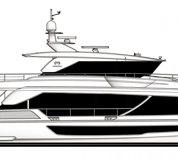 Horizon Motor Yacht FD87 Hull 12