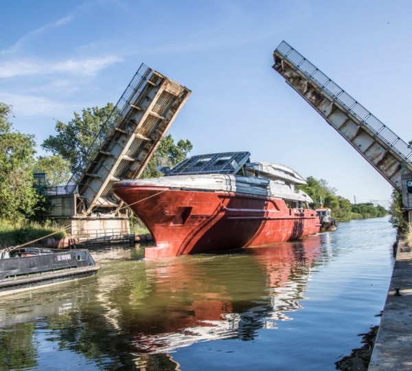 Hull 10233 In La Spezia At Baglietto Shipyard Facilities