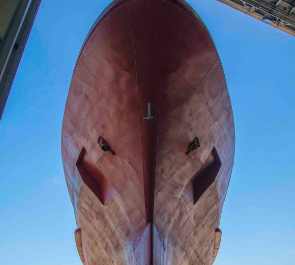 Hull 10233 Under Construction At Baglietto