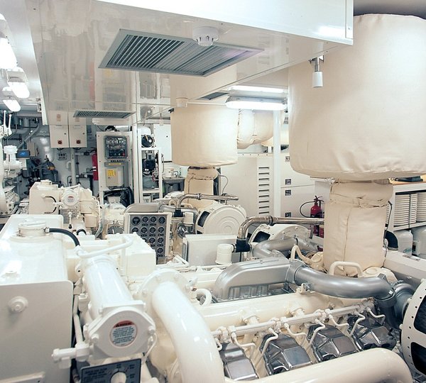Ilonka engine room