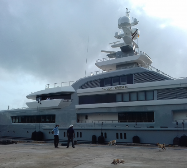 In Port Galle, Sri Lanka