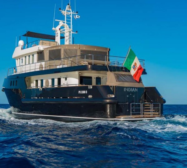 Indian Yacht Aft View