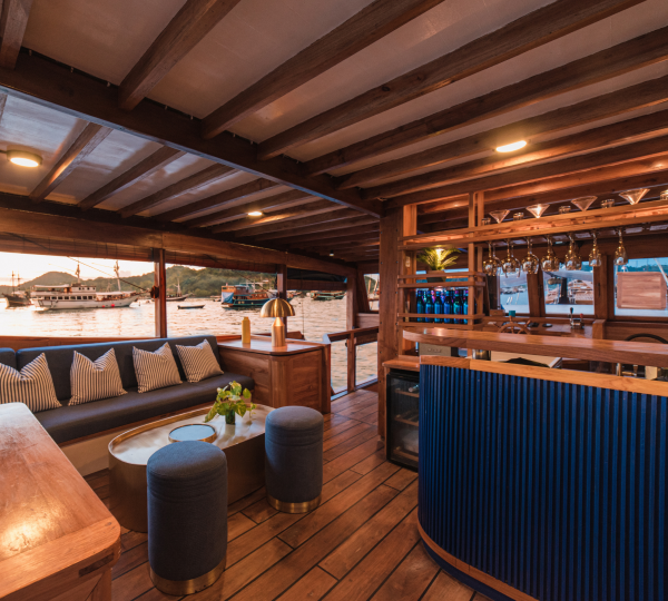 Interior Bar With Relaxation Area