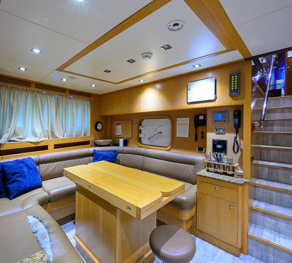 Interior Crew Dining With Stairs