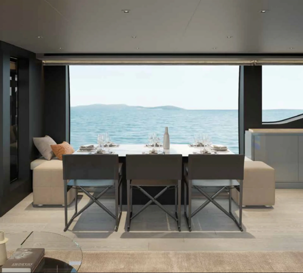 Interior Dining Area With Sea Views