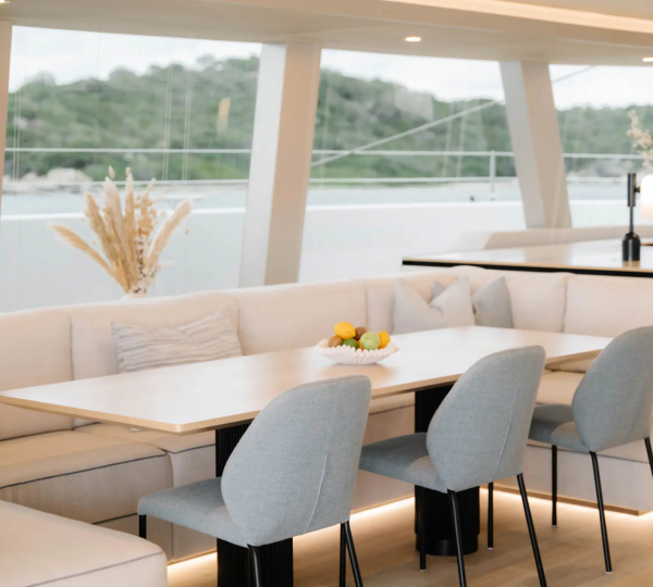 Interior Dining With Sea Views
